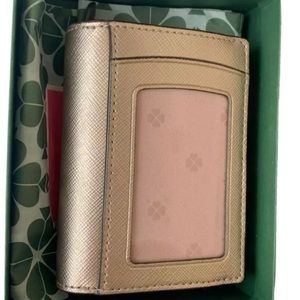 KATE SPADE Mini Key Ring Wallet Holder ROSE GOLD